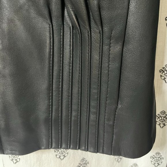 Black Leather Jacket | Genuine Leather - Picture 4 of 8
